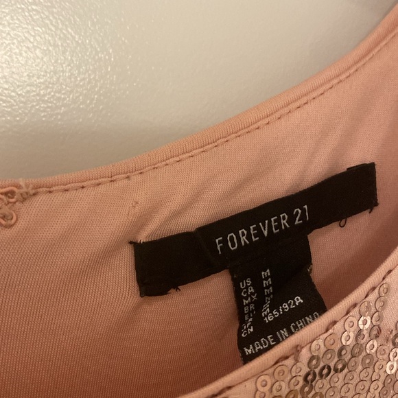 Forever 21 Medium Pink Sequin Dress - Picture 5 of 5